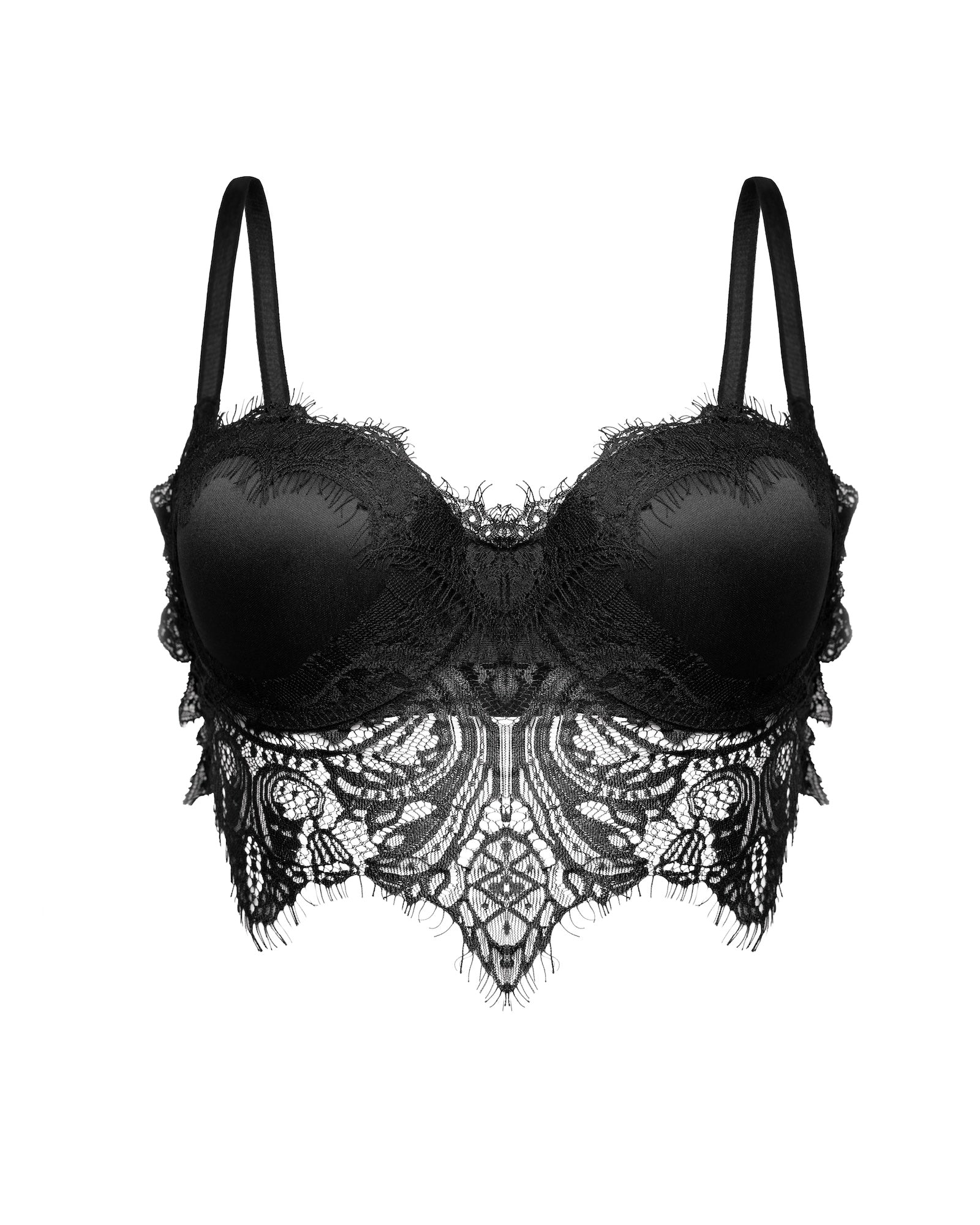 Lace Push Up Bra | Scallop Lace Bra | Less Is Amor Lace Push Up Bra | Scallop Lace Bra | Less Is Amor