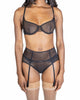 Gomeisa Sheer Mesh Bra With Soft Cup